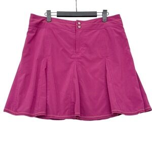 Title Nine Nimblene Flare Skort Womens 12 Berry Pink Active 150943